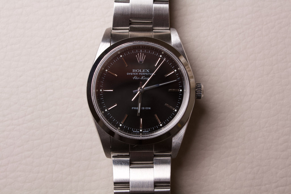 Rolex Air King 14000M Black