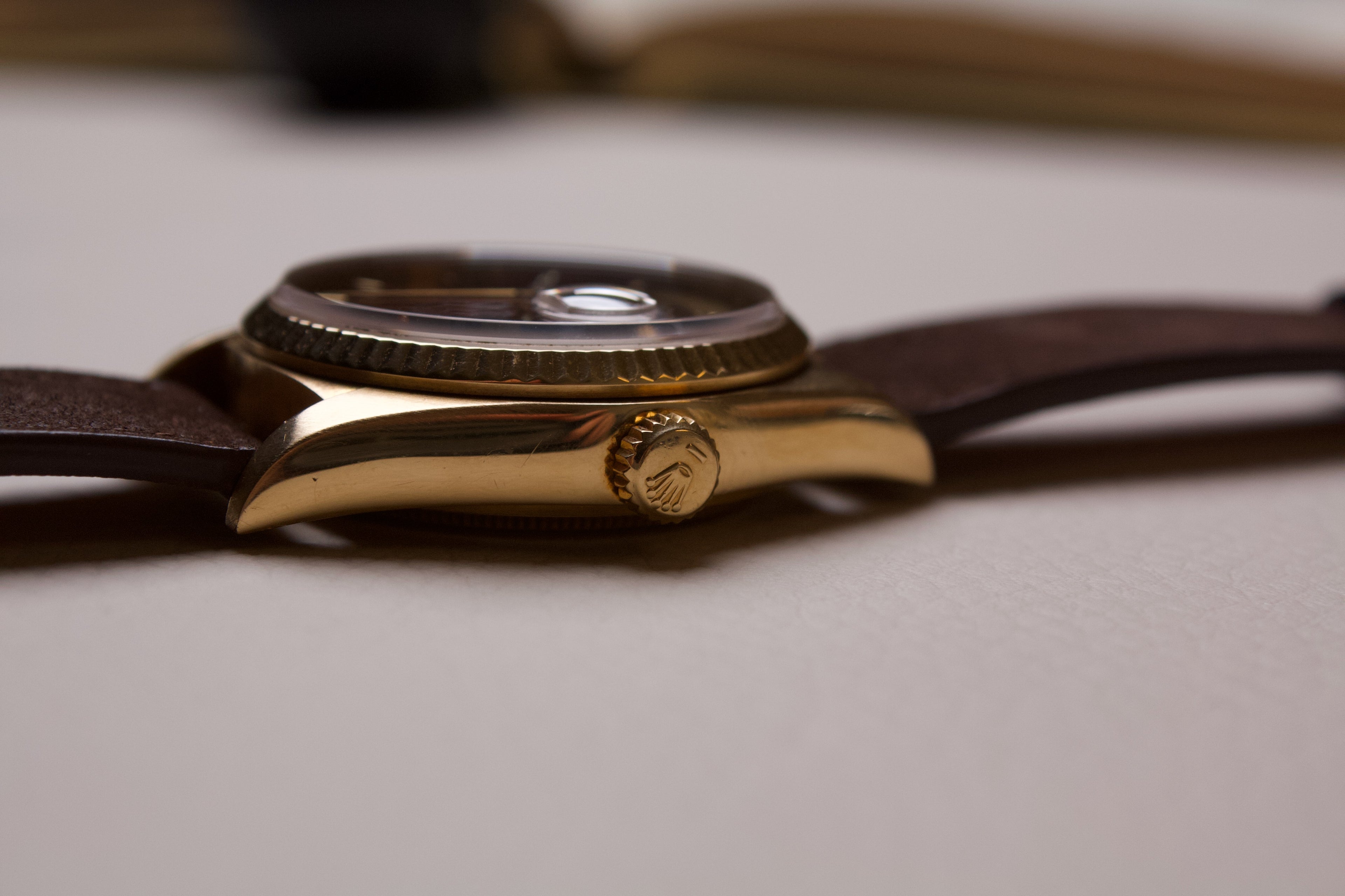 Rolex Day-Date 18038 Wood Noyer