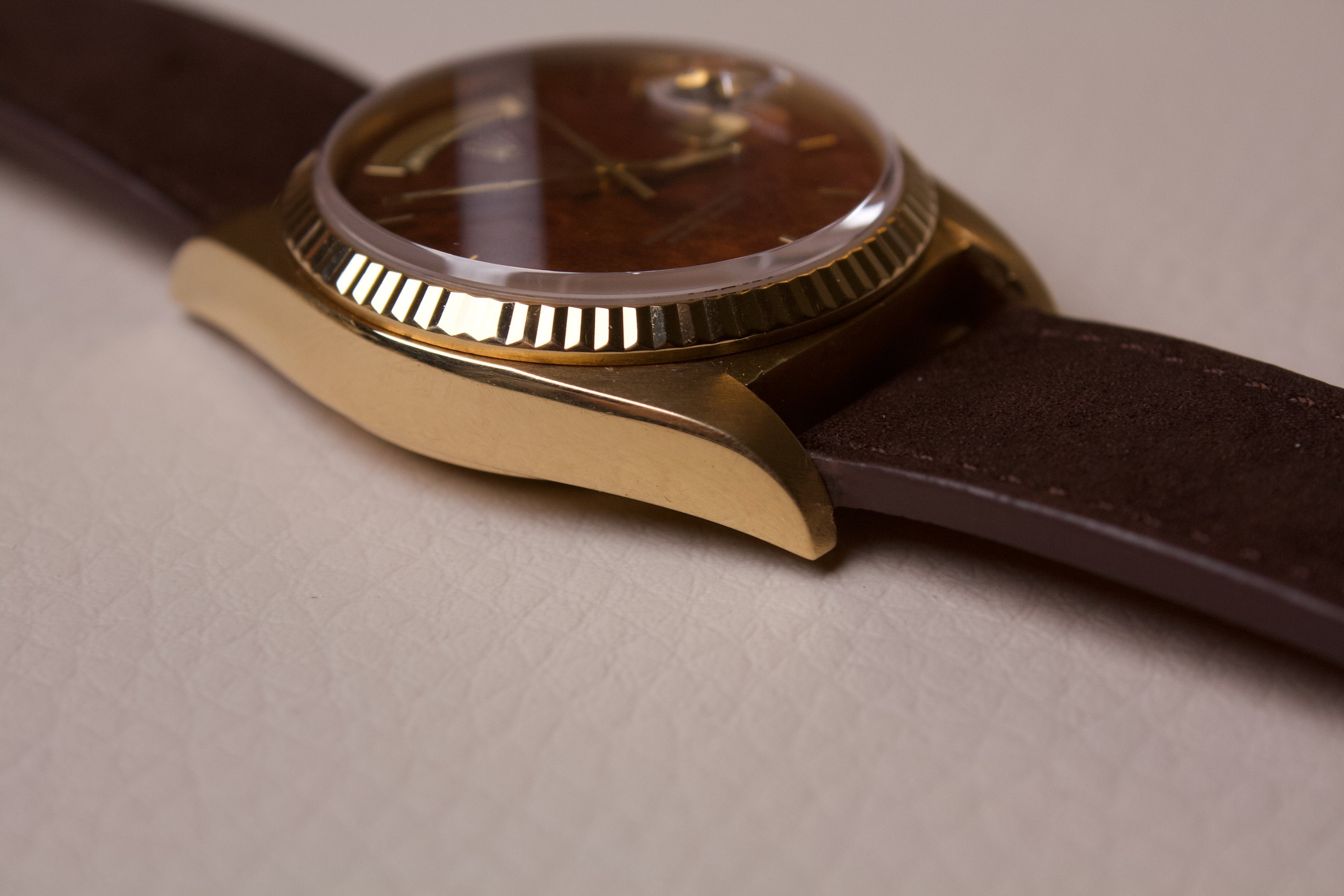 Rolex Day-Date 18038 Wood Noyer