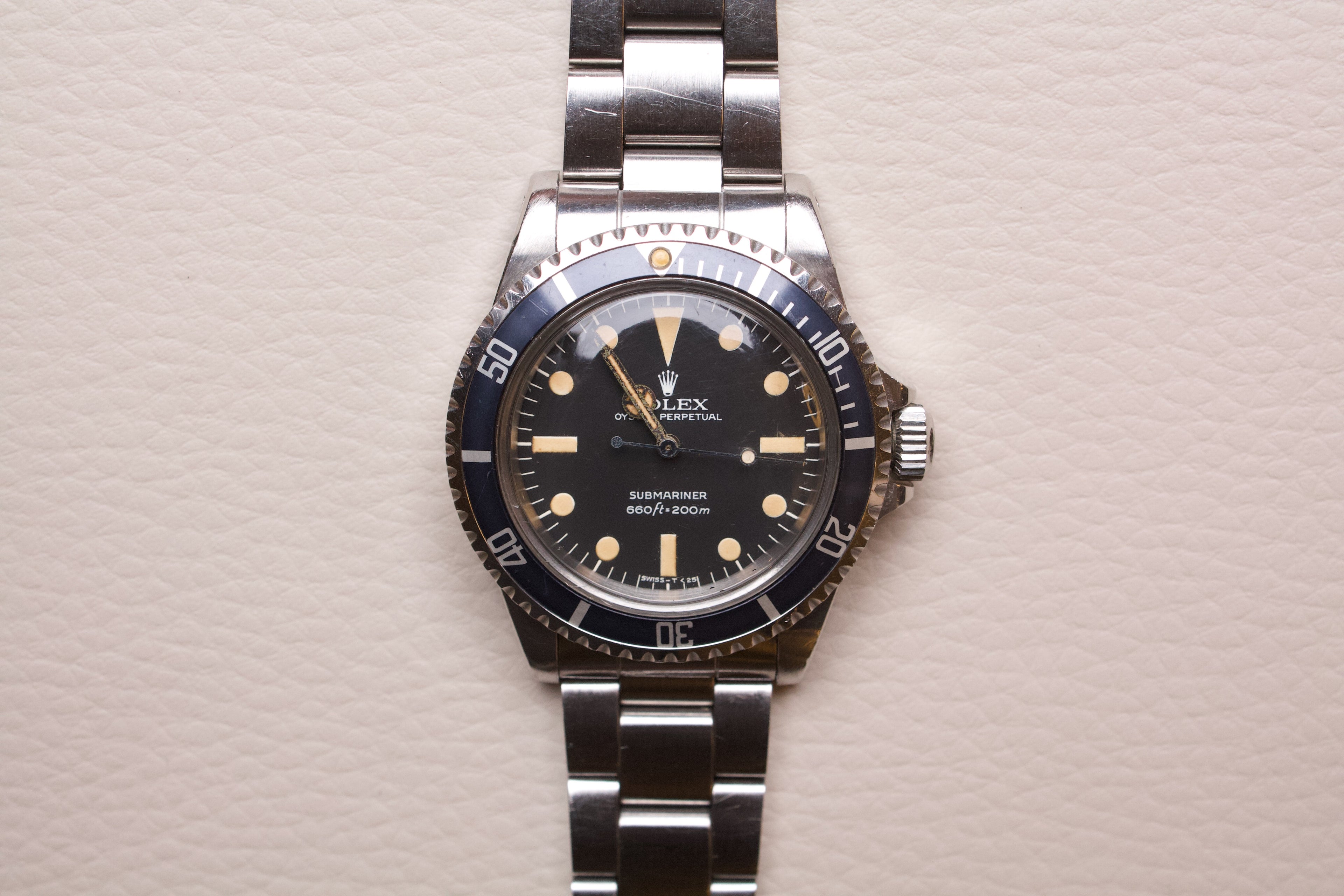 Rolex Submariner 5513 Maxi Dial