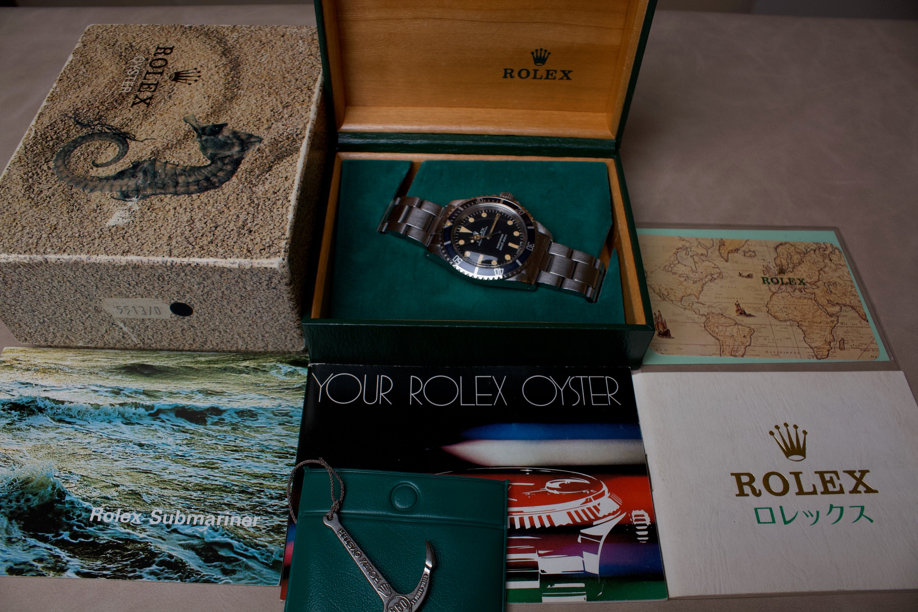 Rolex Submariner 5513 Maxi Dial