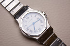 Cartier Santos Octogone Cadran Blanc 2965