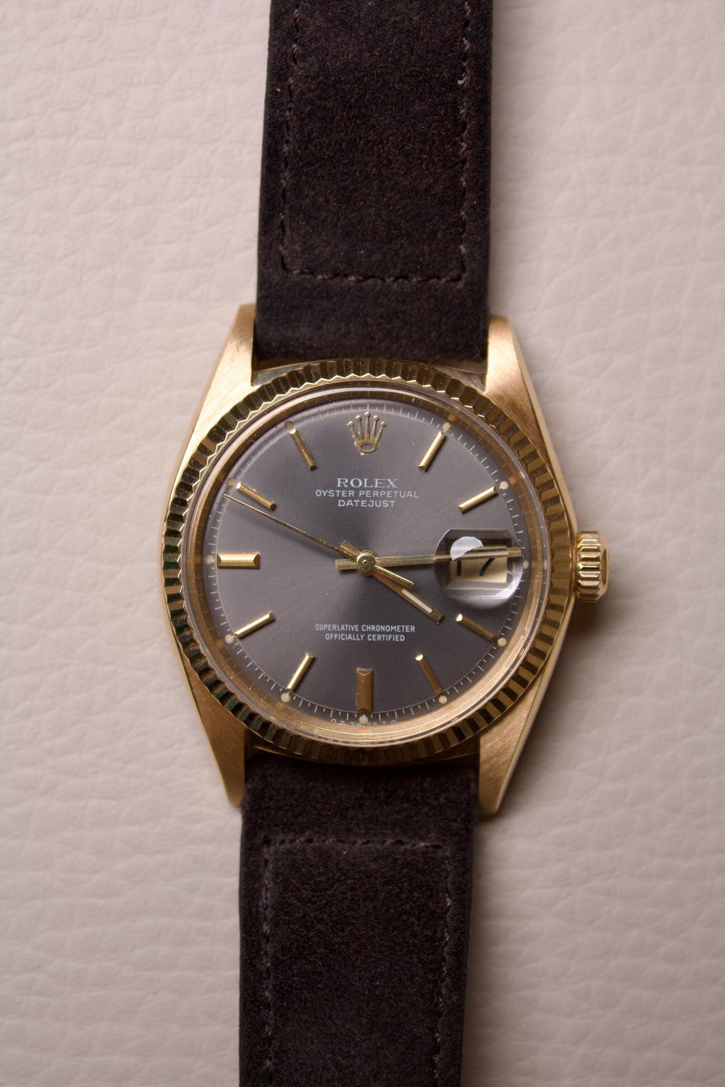 Rolex Datejust 1601/8 Gris Soleil