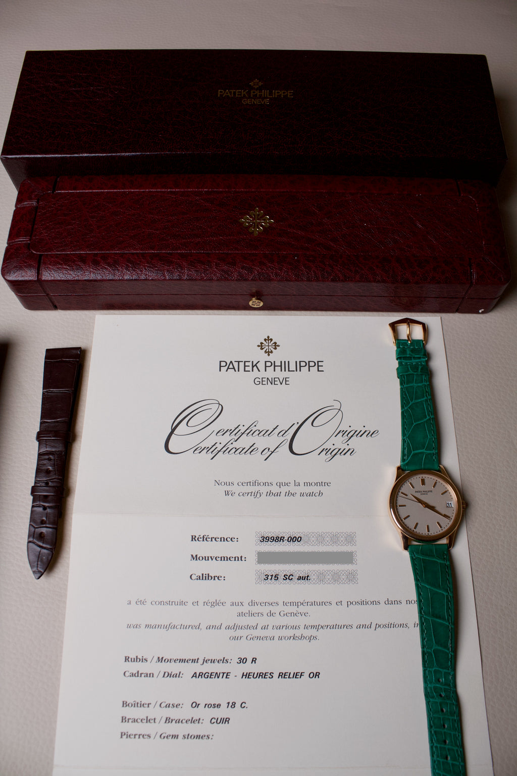 Patek Philippe Calatrava 3998R