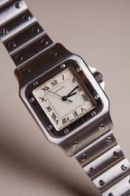 Cartier Santos Galbé  Cadran Ivoire 1564