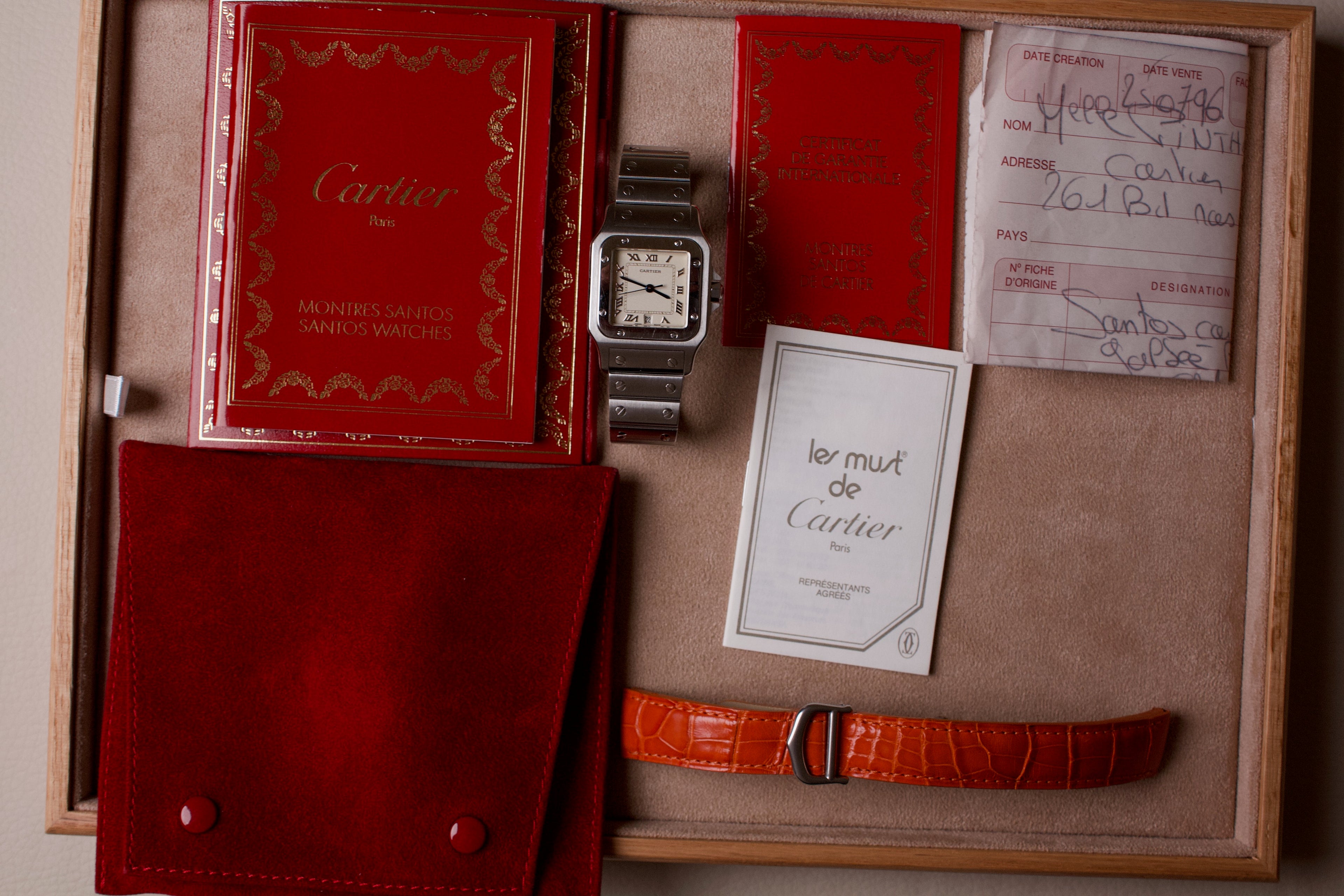 Cartier Santos Galbé 1564