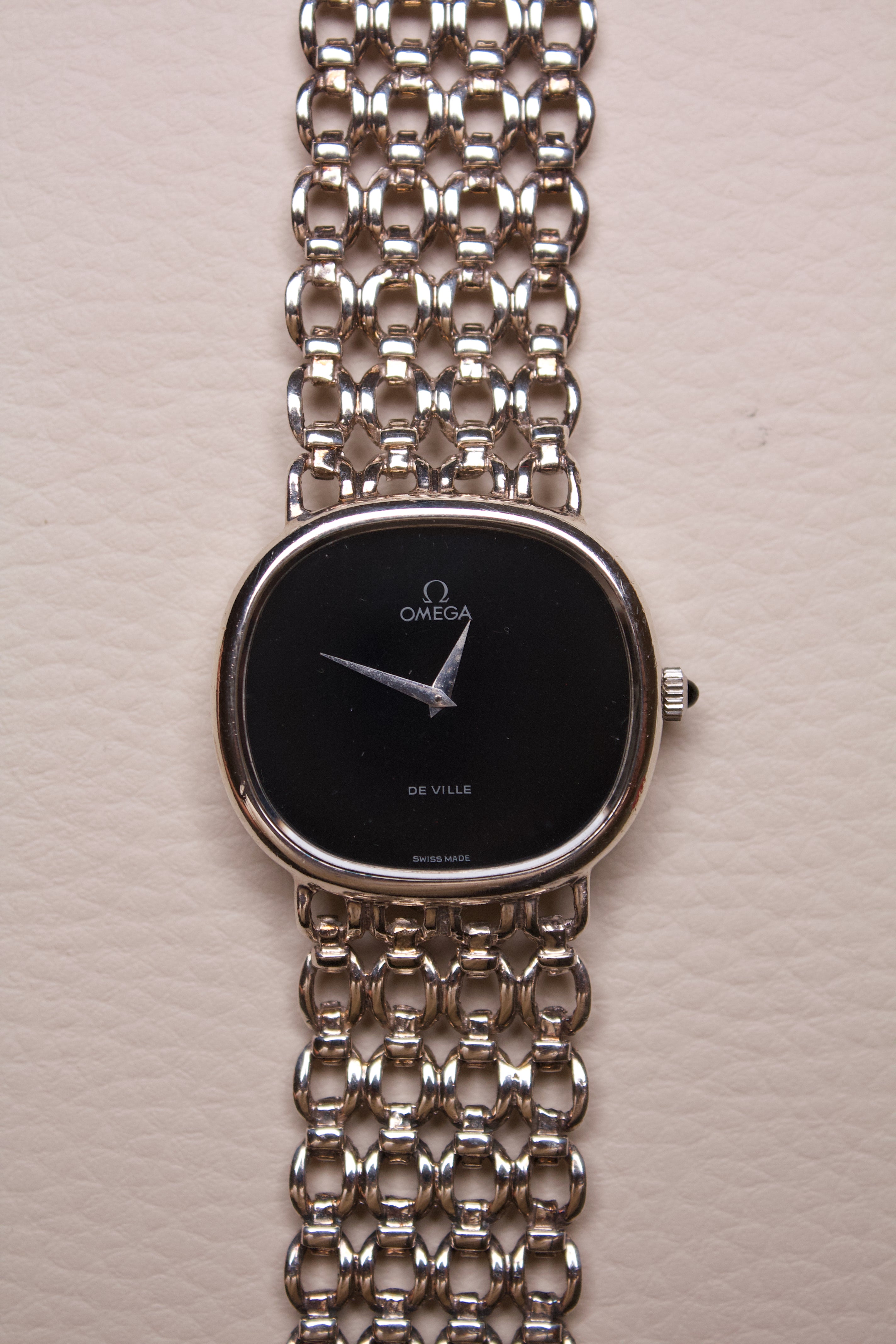 Omega De Ville Jeux d'Argent Cadran Onyx