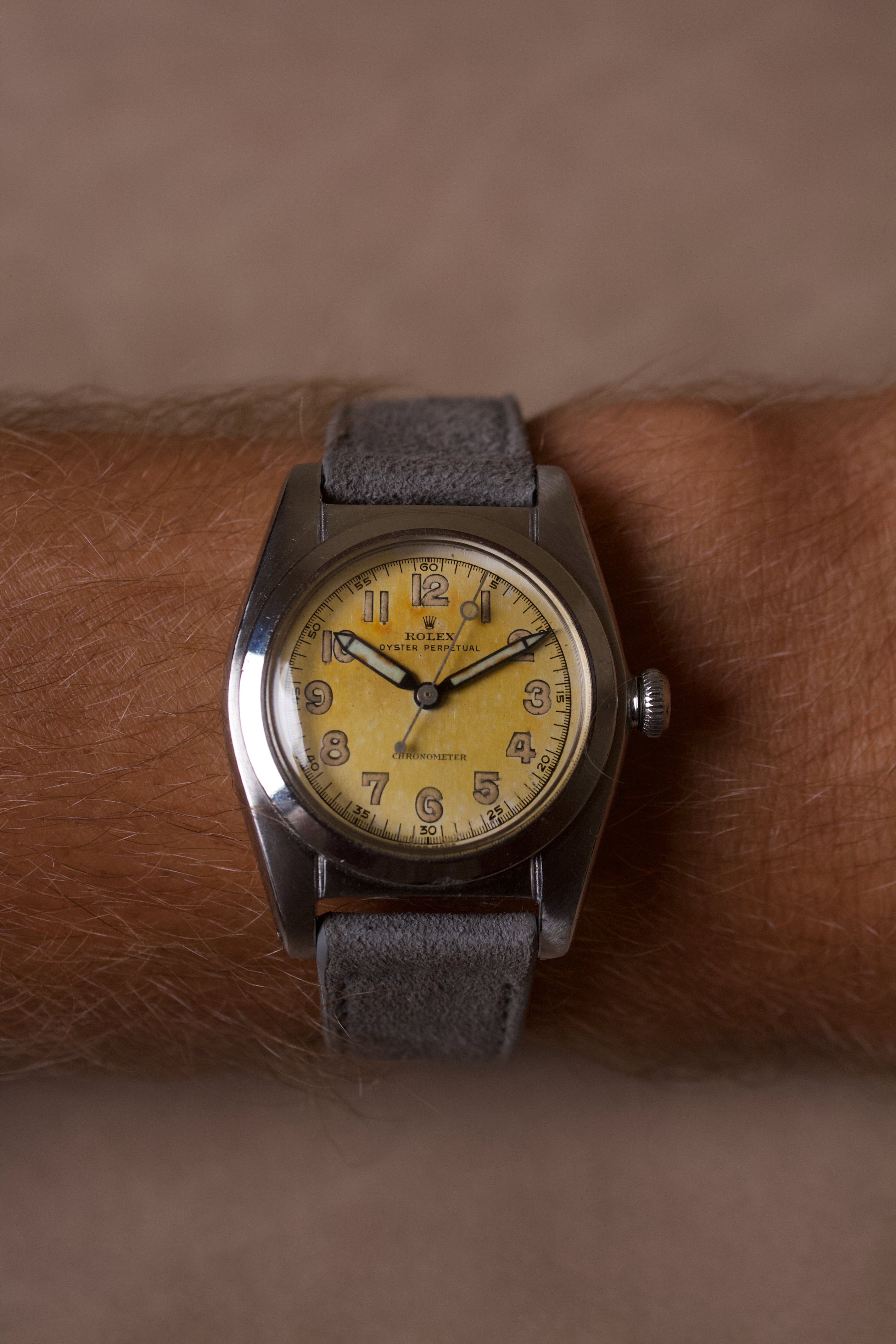 Rolex Oyster Perpetual Bubble Back 2940