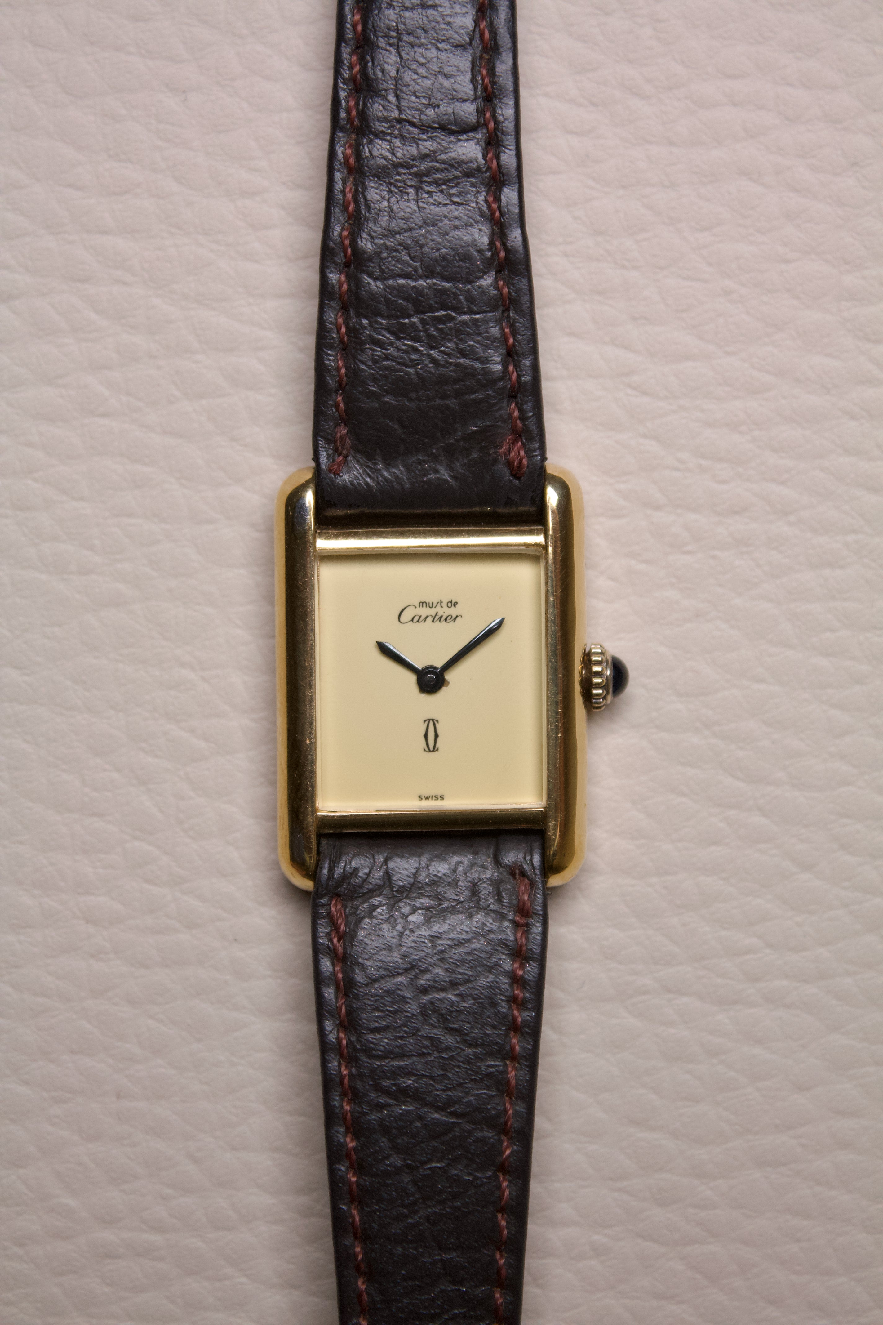 Cartier Tank Must Lemon