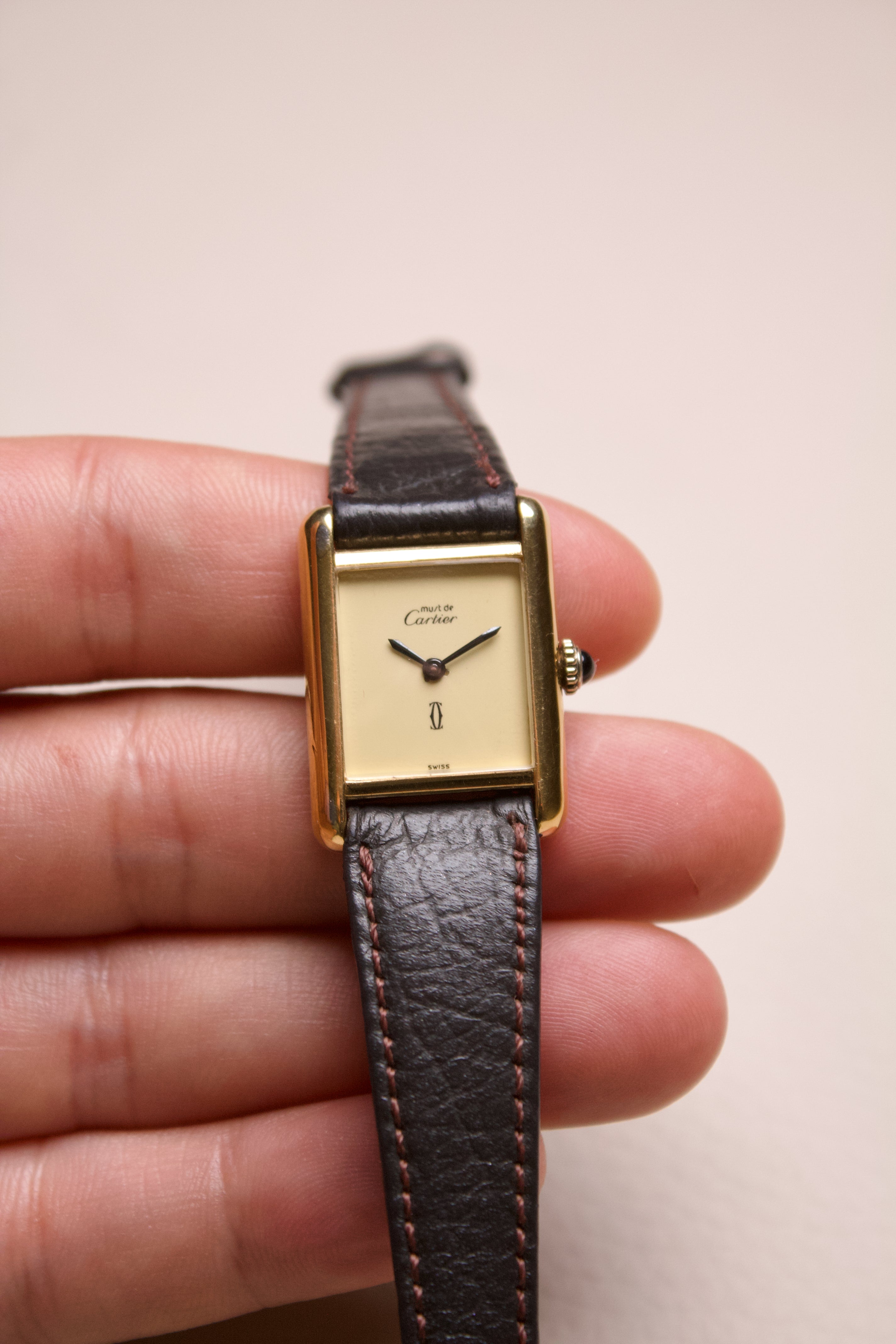 Cartier Tank Must Lemon