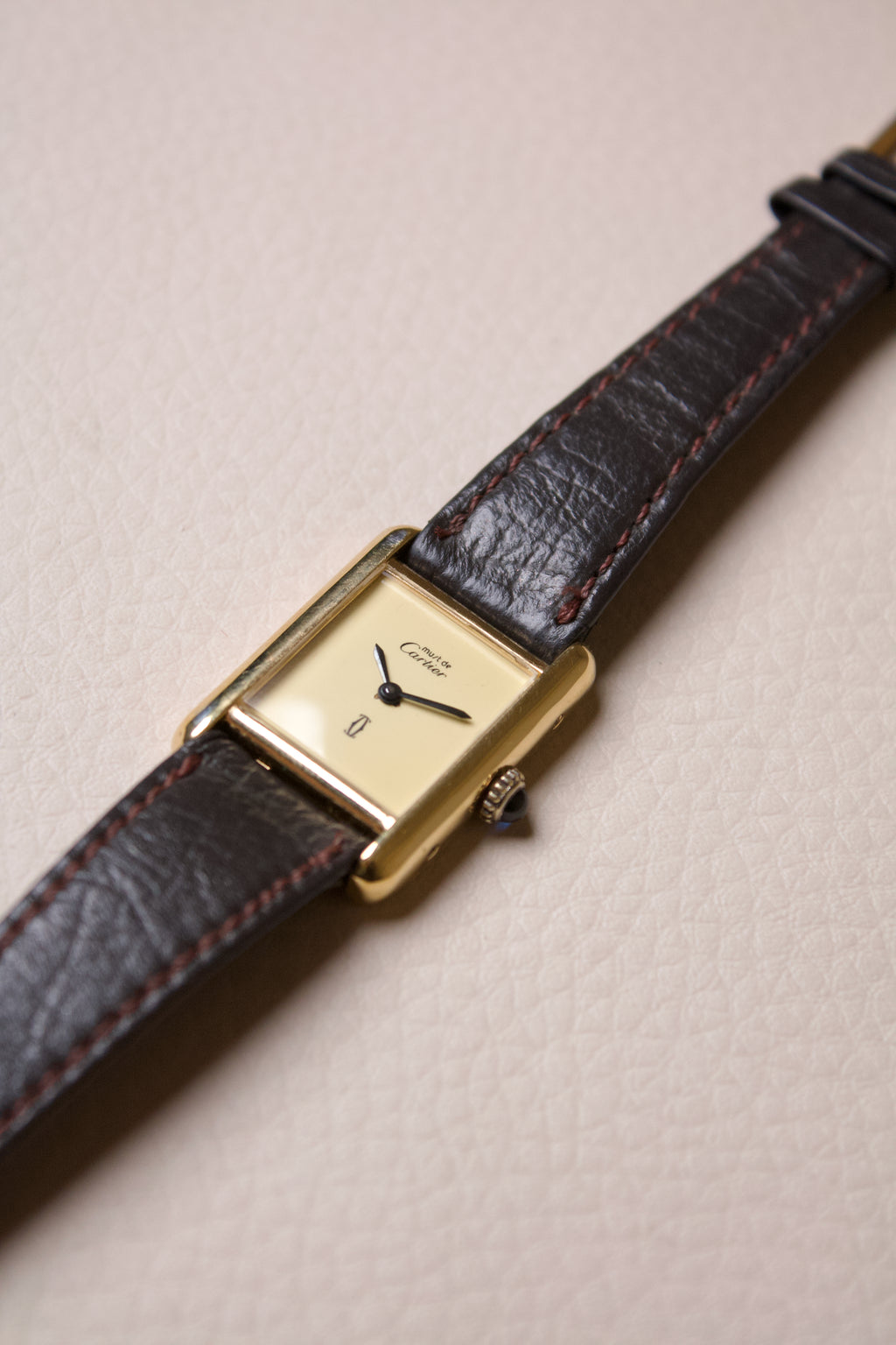 Cartier Tank Must Lemon