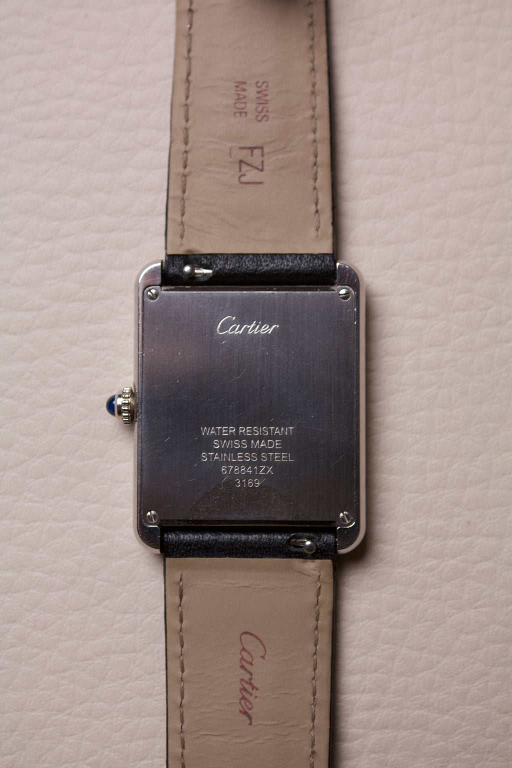 Cartier Tank Solo "Large" WSTA0028 White Dial
