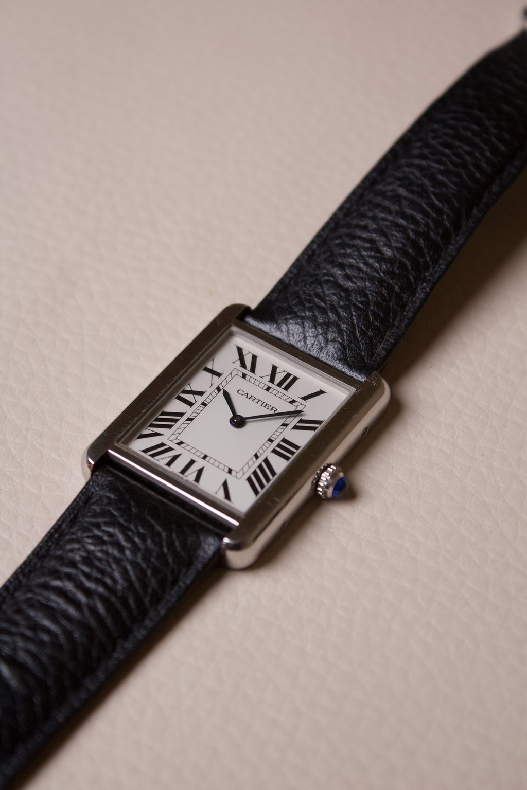 Cartier Tank Solo "Large" WSTA0028 White Dial