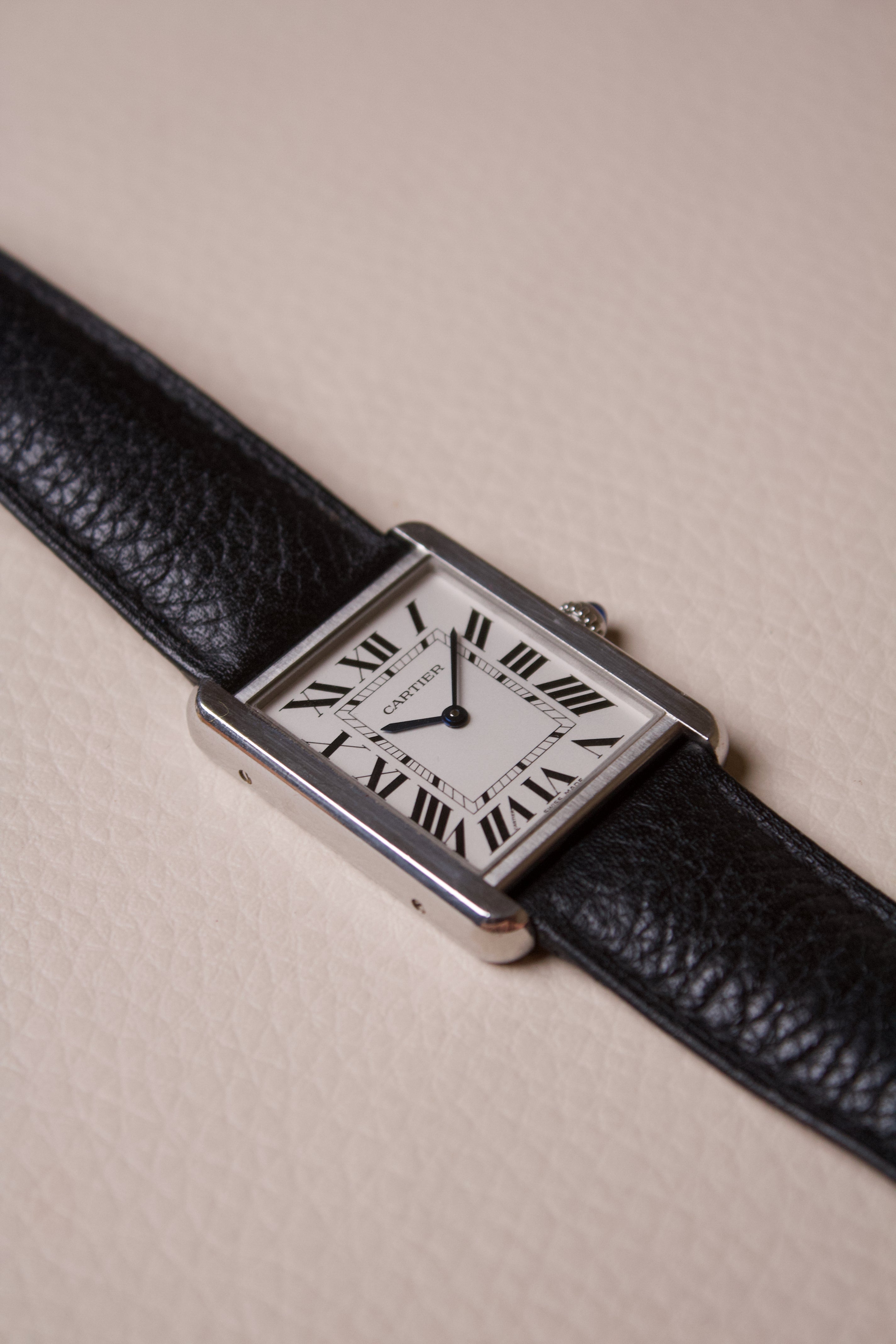 Cartier Tank Solo "Large" WSTA0028 White Dial