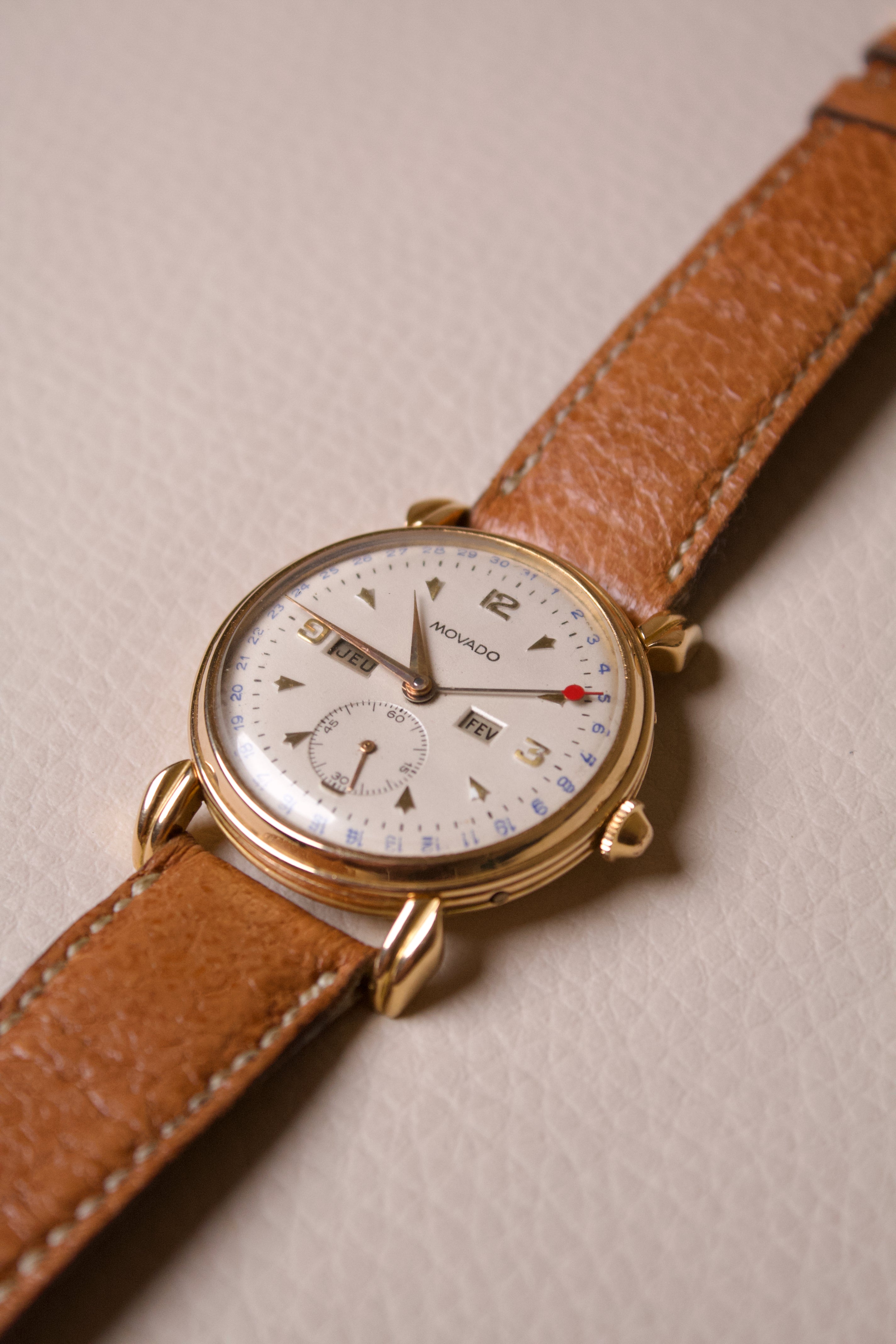 Movado Triple Calendar Ref. 4820 18K