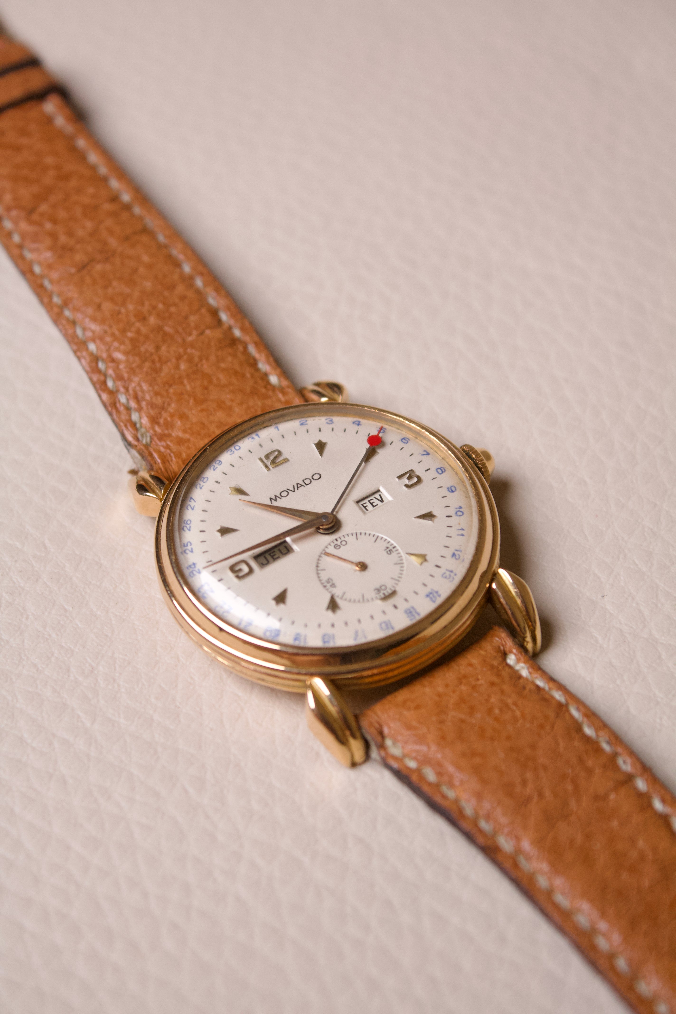 Movado Triple Calendar Ref. 4820 18K