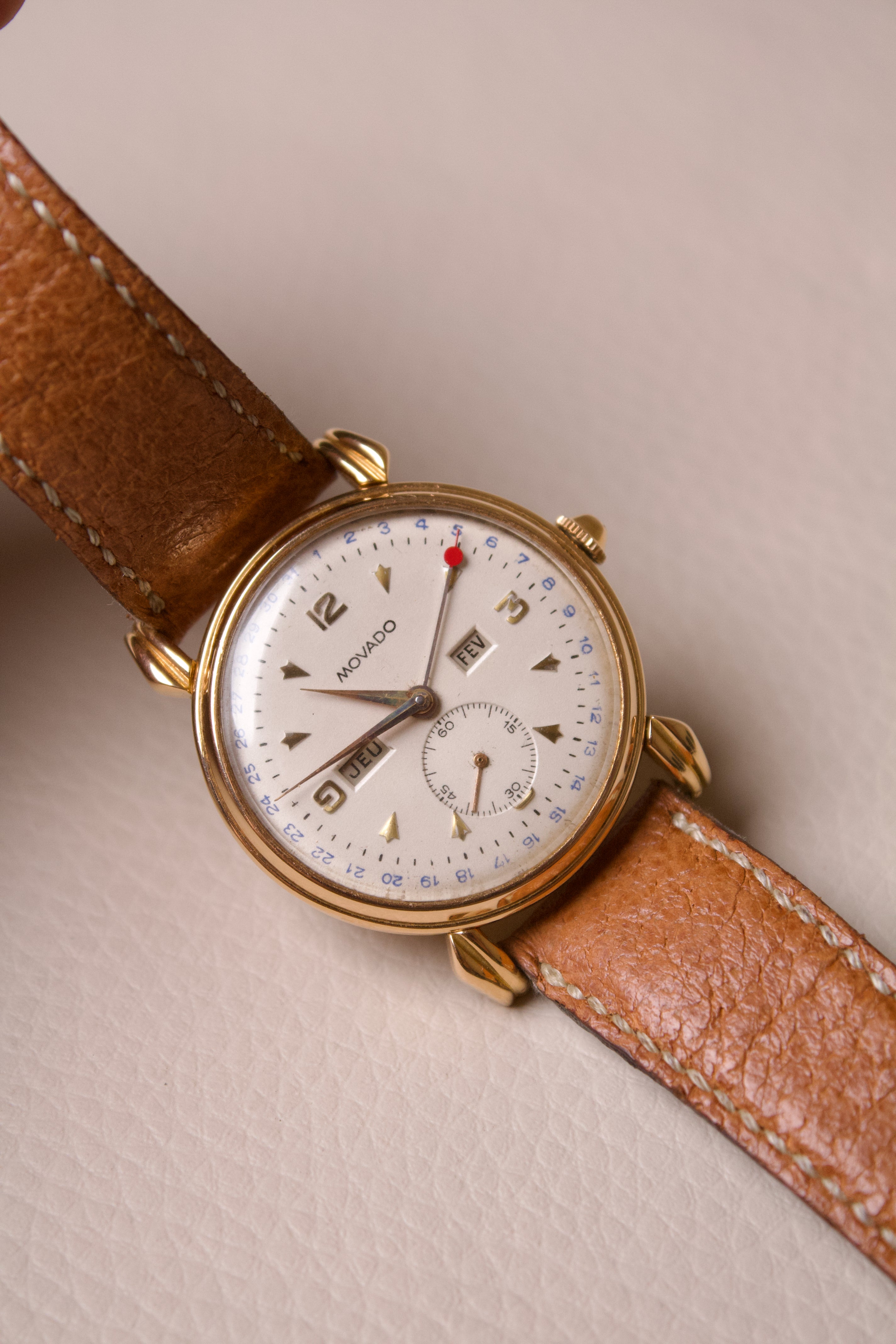 Movado Triple Calendar Ref. 4820 18K