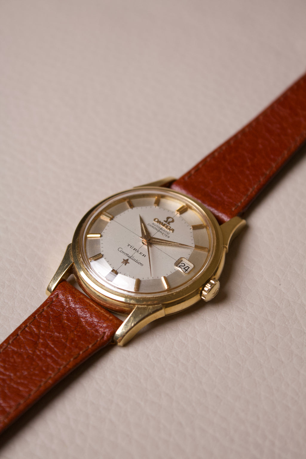 Omega Constellation Pie Pan Turler Ref. 14393
