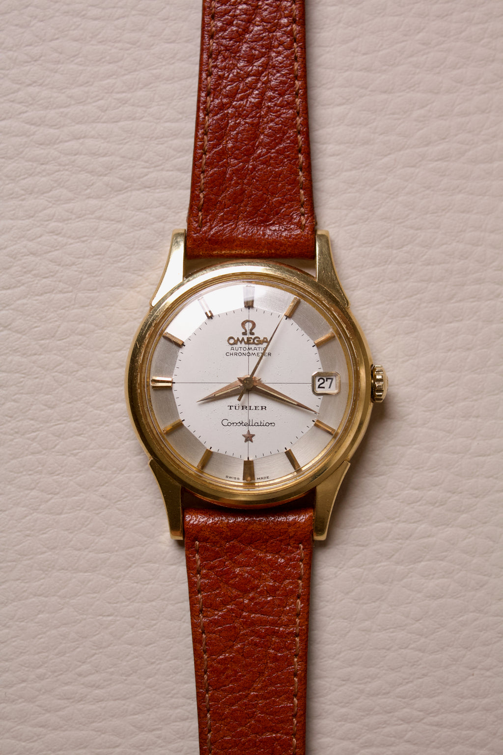 Omega Constellation Pie Pan Turler Ref. 14393