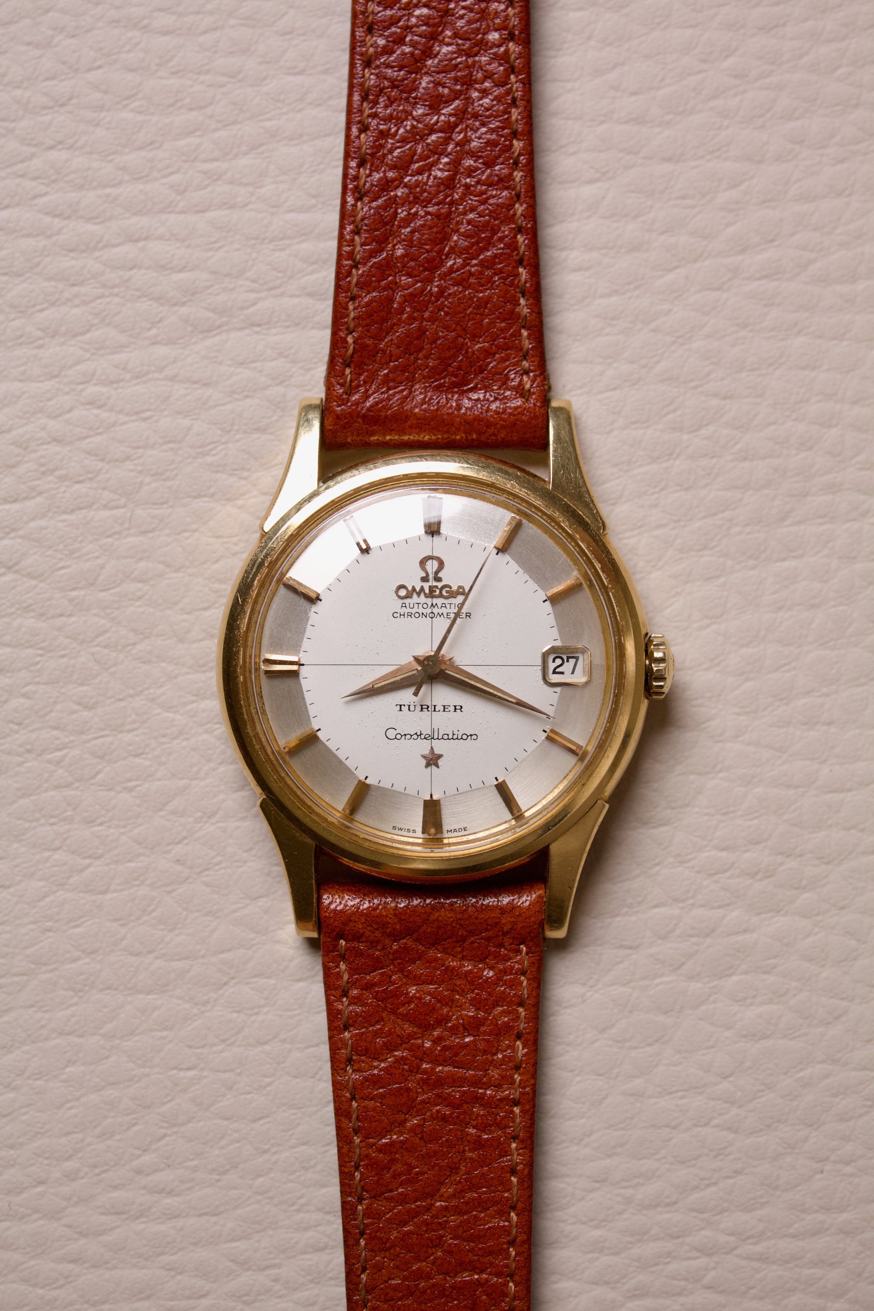 Omega Constellation Pie Pan Turler Ref. 14393
