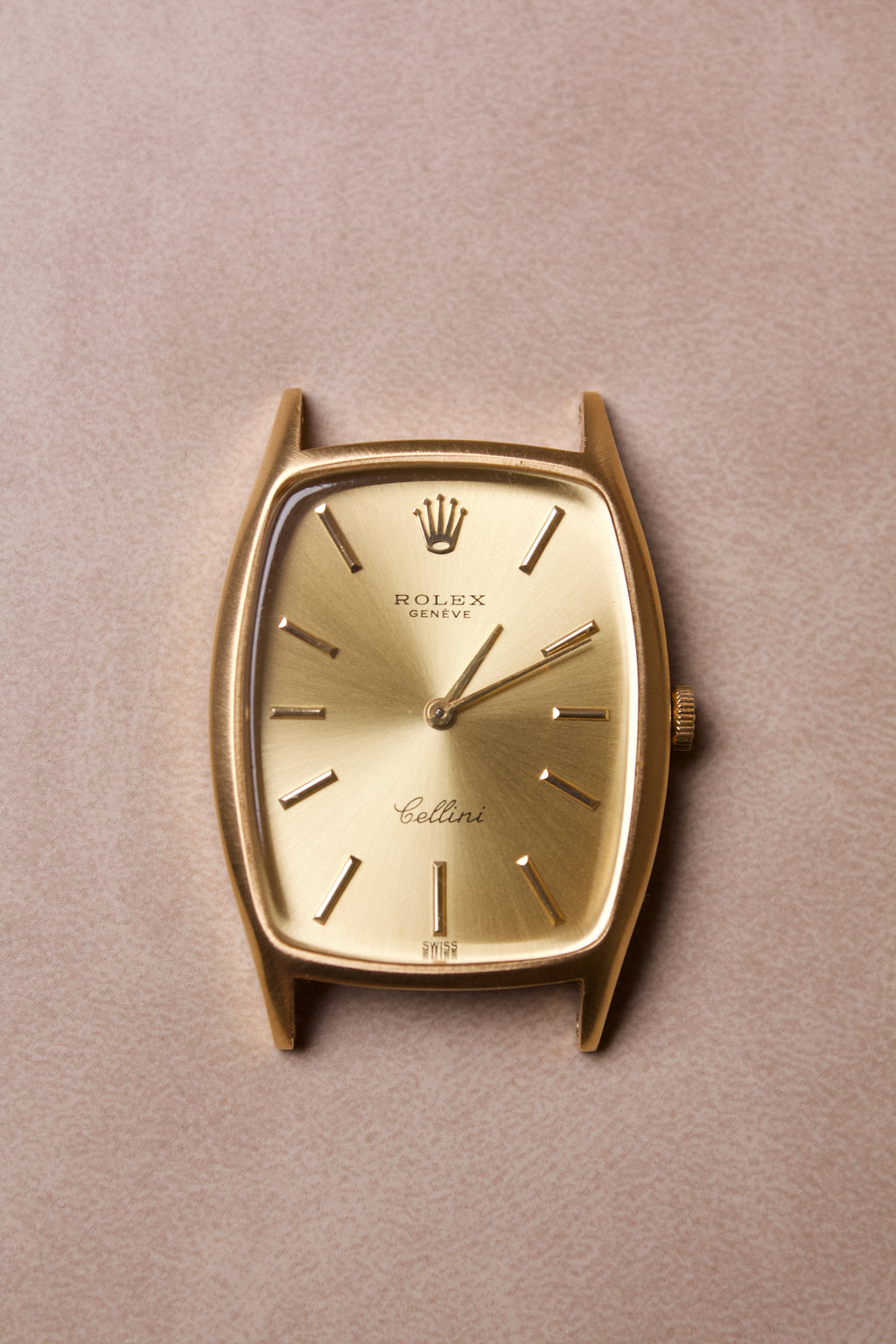 Rolex Cellini Tonneau Large Model 18K 3807