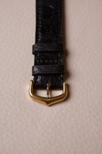 Cartier Santos Dumont Extra Plate Cadran Guilloché Or Jaune 18K 821054